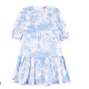 Tie Dye Cloud Cotton Dress
